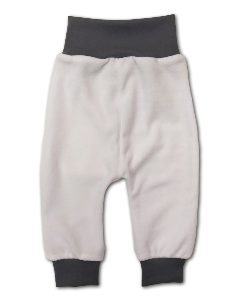 Kojenecká teplá souprava Luna šedá 80