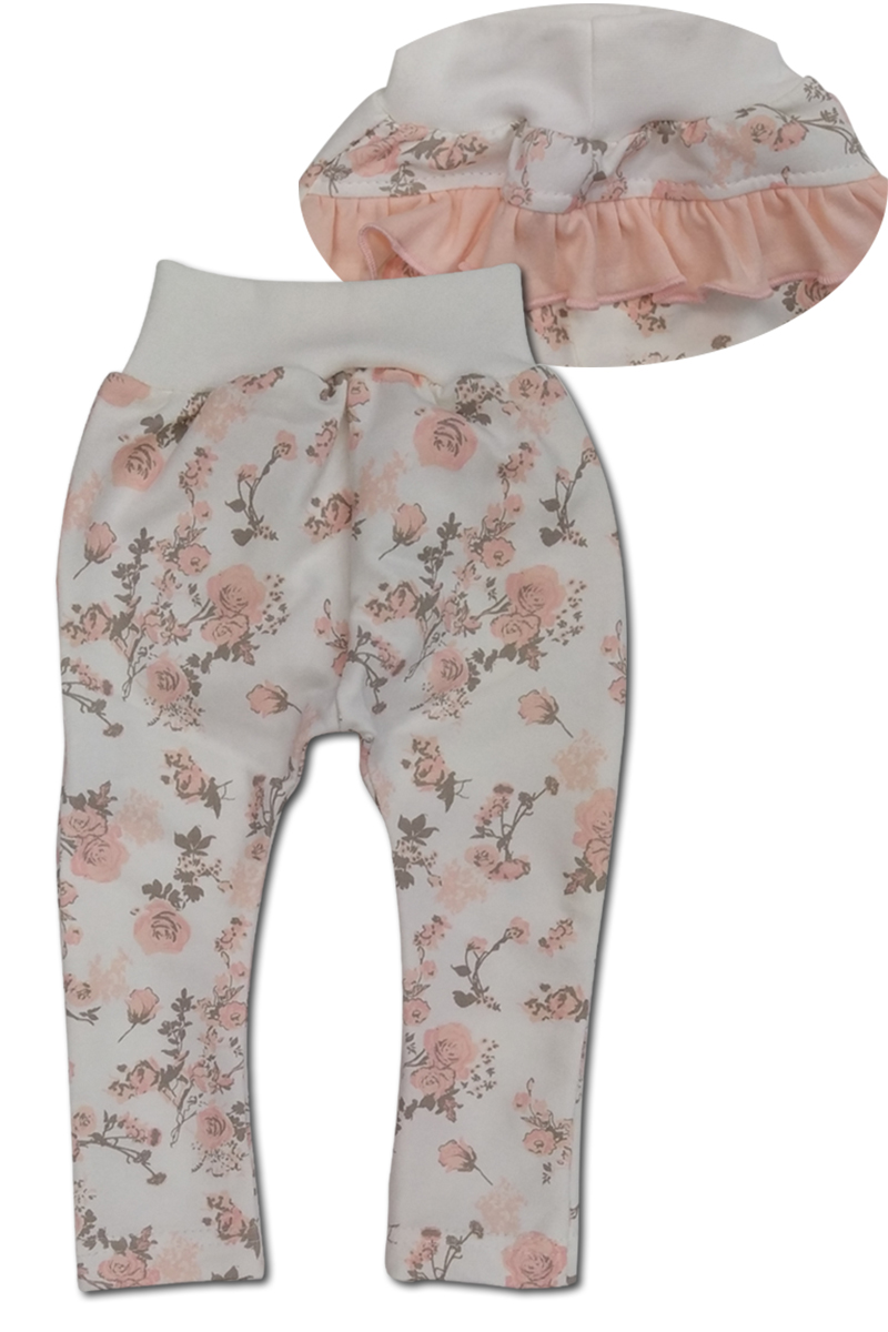 Dívčí 3D tepláková souprava Rose apricot 98