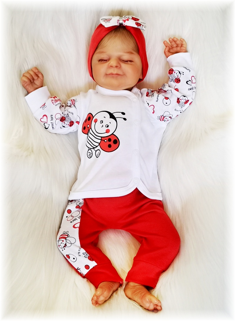 Kojenecký kabátek Sladká beruška 50