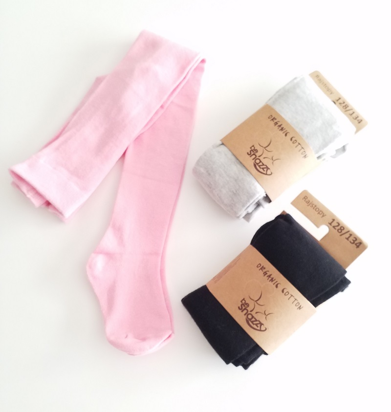 Dětské punčocháče biobavlna tm.šedá melanž