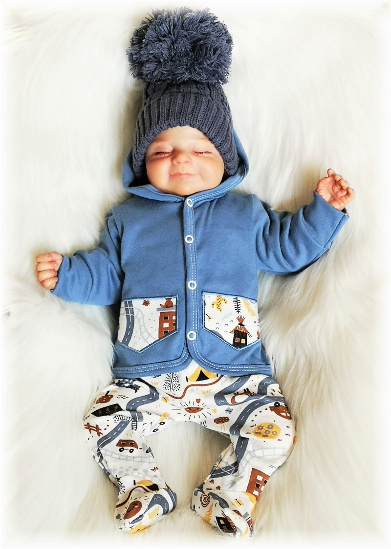 Kojenecká mikinka Happy trip 74