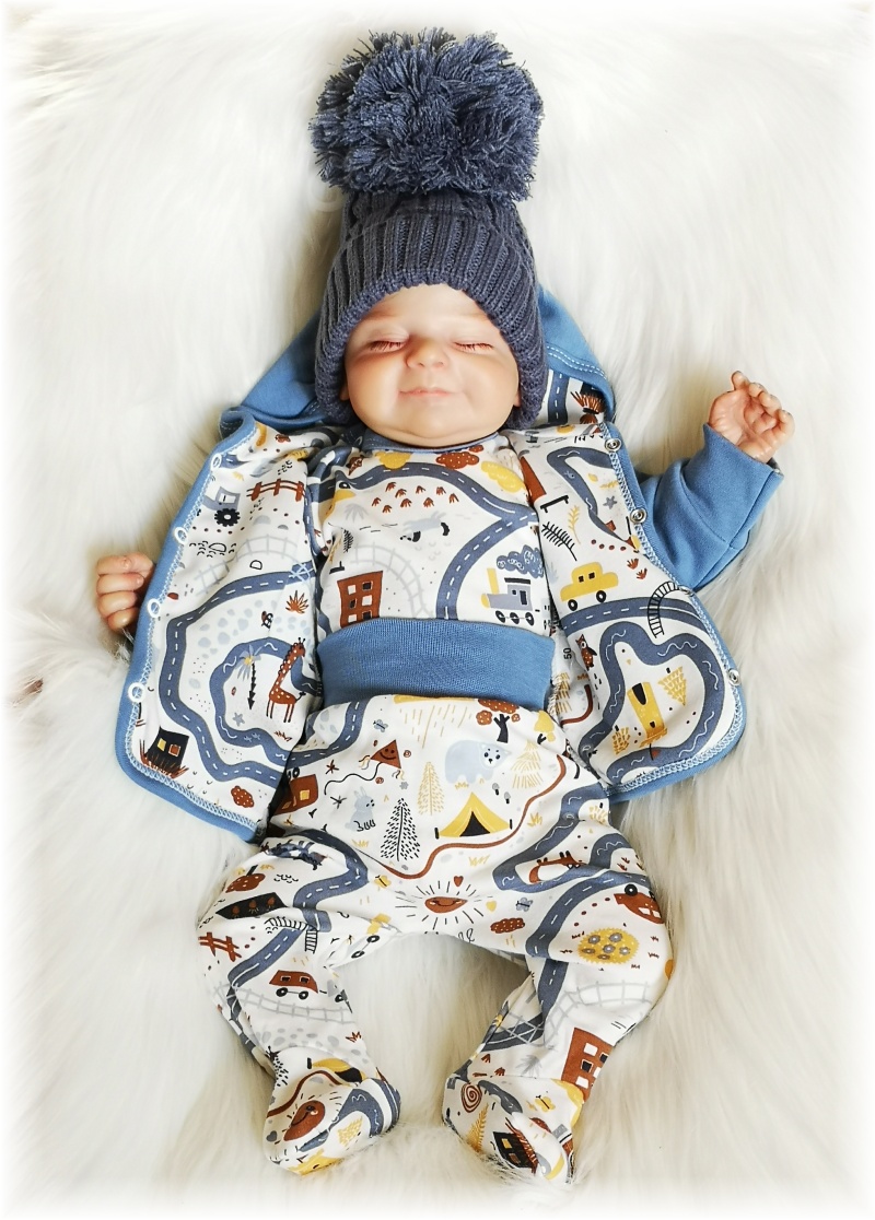 Kojenecká mikinka Happy trip 74