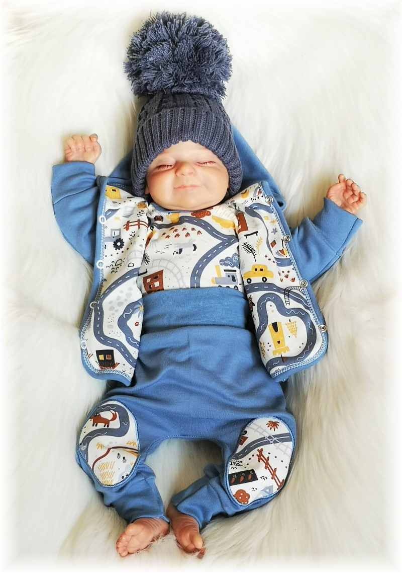 Kojenecká mikinka Happy trip 80