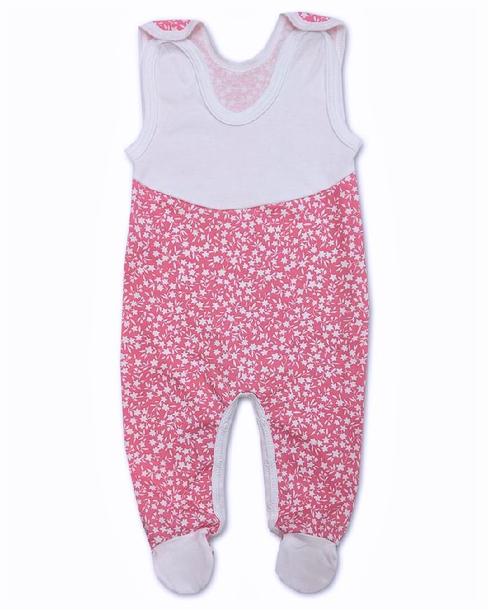 Kojenecké dupačky Bílý kvítek 80