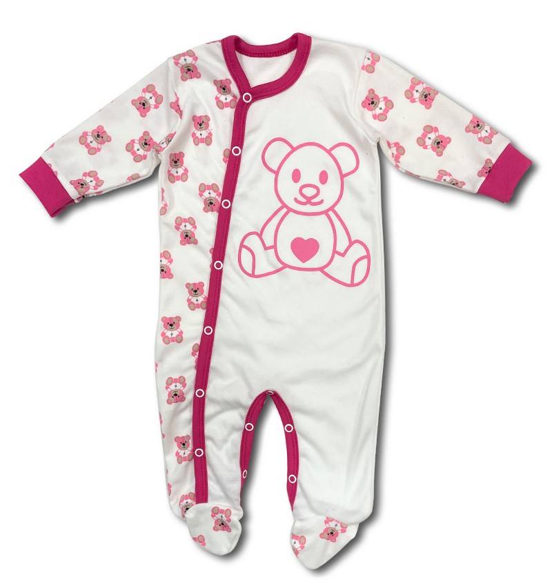 Kojenecký overal Brumlíček amarant 80