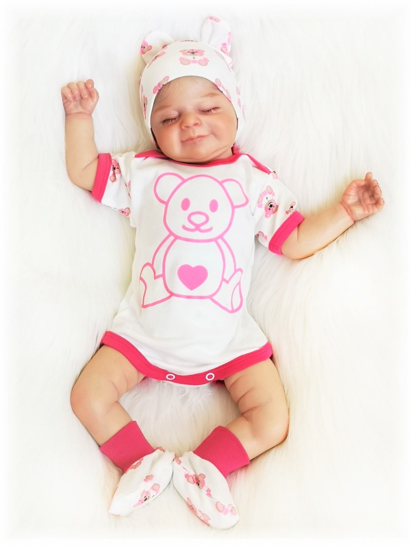 Kojenecké body kr. rukáv Brumlíček amarant 68