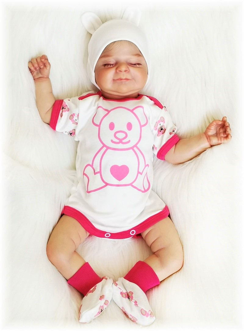 Kojenecké body kr. rukáv Brumlíček amarant 74