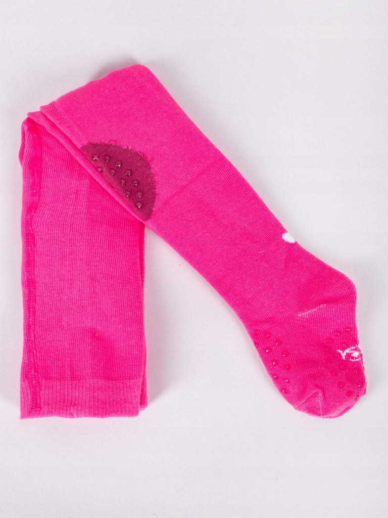 Dětské bavlněné punčocháče 3ABS zebra růžová