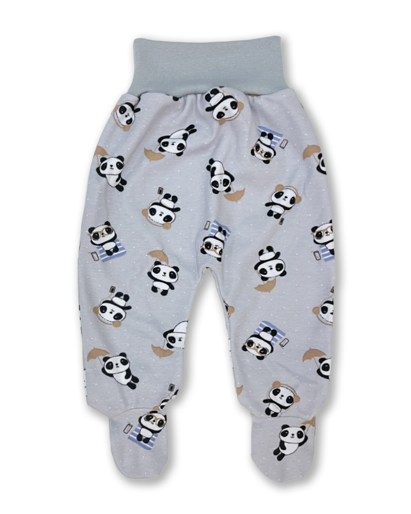 Kojenecká 2D soupravička Panda šedá 74