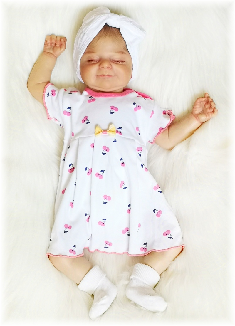 Kojenecké bavlněné šatičky Třešinka 62