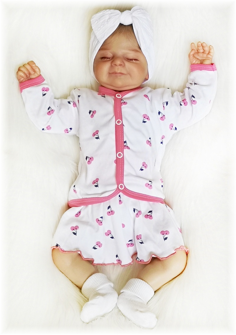 Kojenecká bavlněná sukýnka Třešinka 68