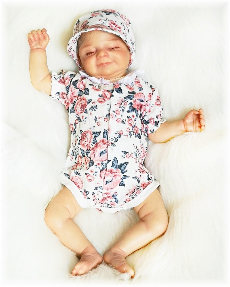 Kojenecké mušelínové propínací body Růžička PU 56