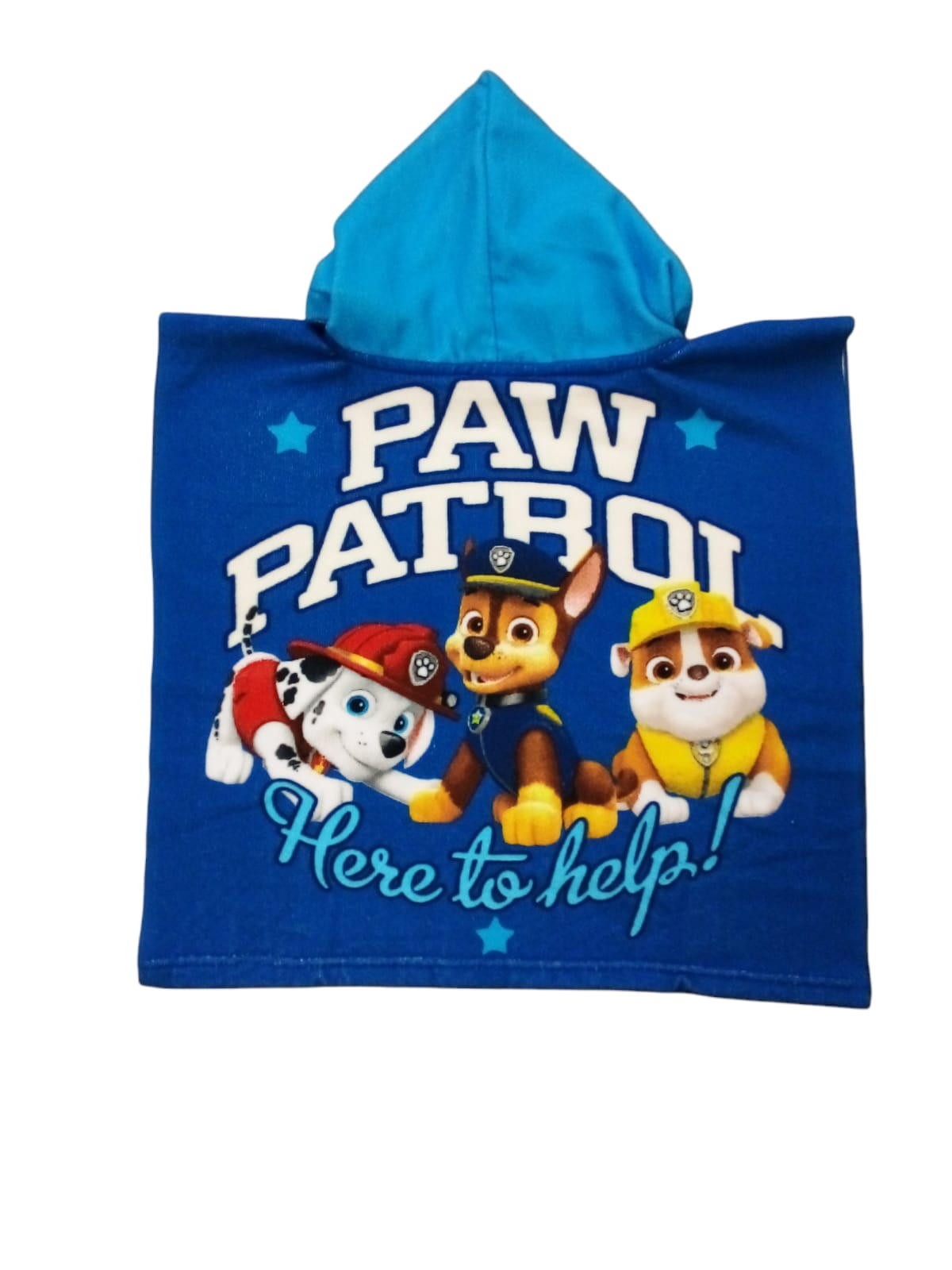 Dětské pončo s kapucí PAW PATROL 2