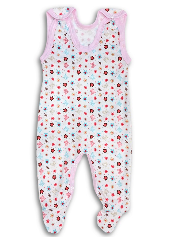 Kojenecká 5D souprava Barevné květinky 56