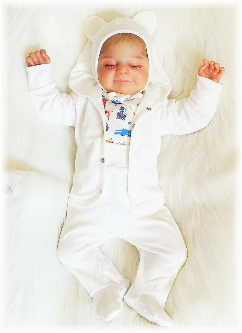 Kojenecká 5D souprava Safari smetánka 62