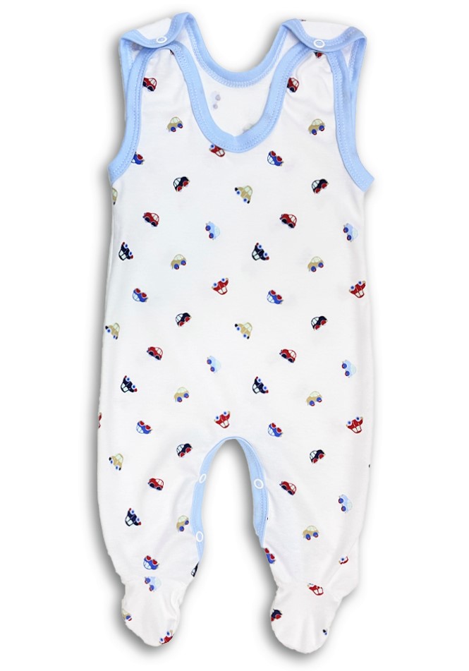 Kojenecká 3D souprava Barevná autíčka 50