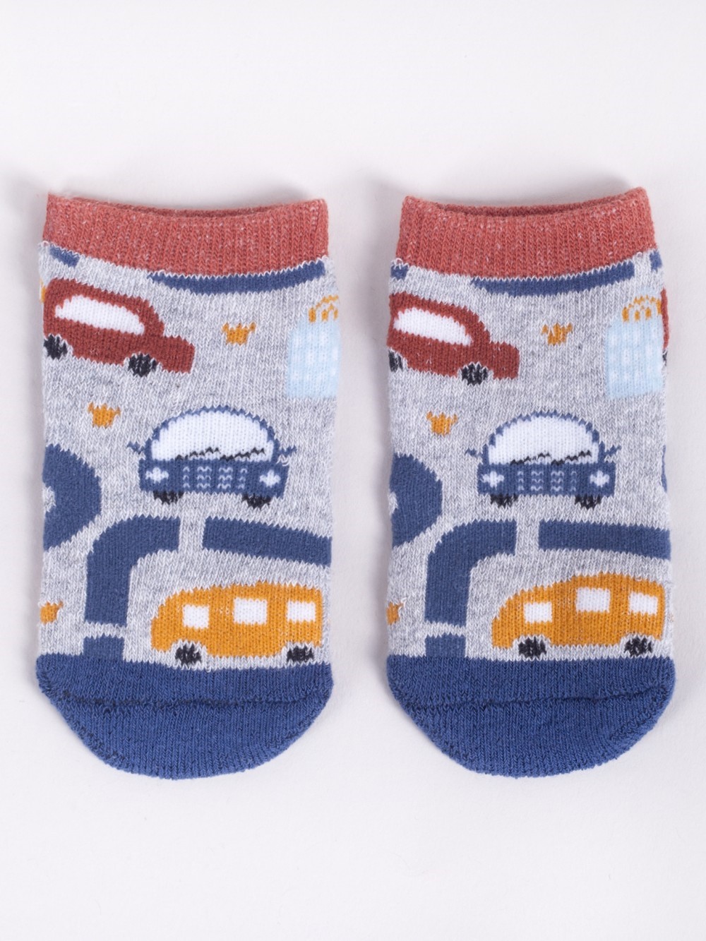 Kojenecké ponožky 3 páry - auta