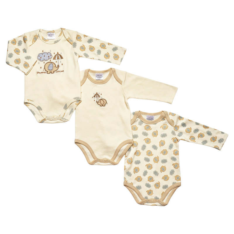 Brumlík dárkový balíček dort Sloníci vanilka 68