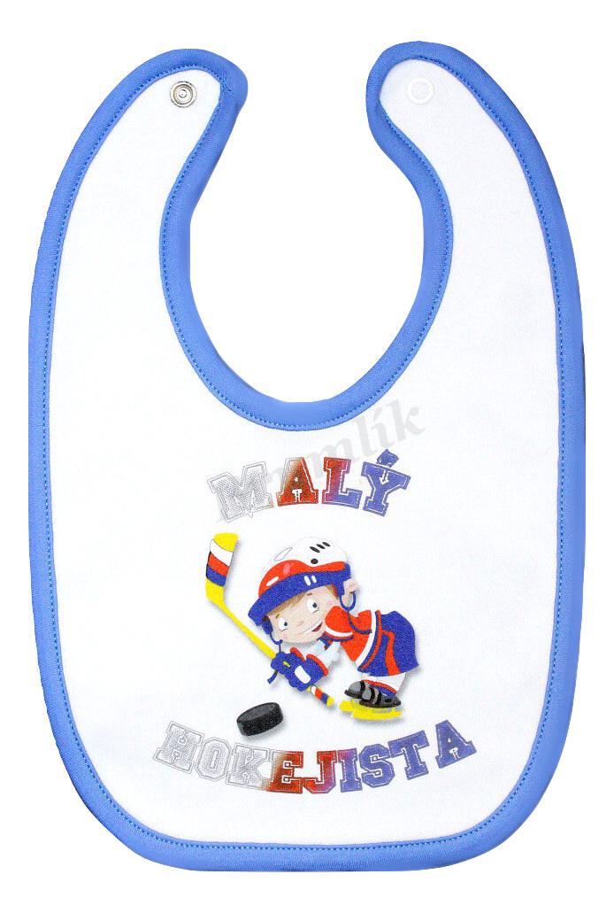 Bryndák s nápisem "MALÝ HOKEJISTA" č