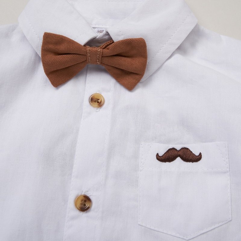 Chlapecká 4D souprava LITTLE GENT karamel
