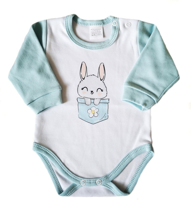 Kojenecké body Králíček kapsička 50