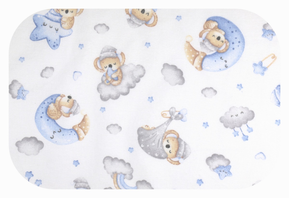 Dárkový balíček dortík Medvídek modrá 68