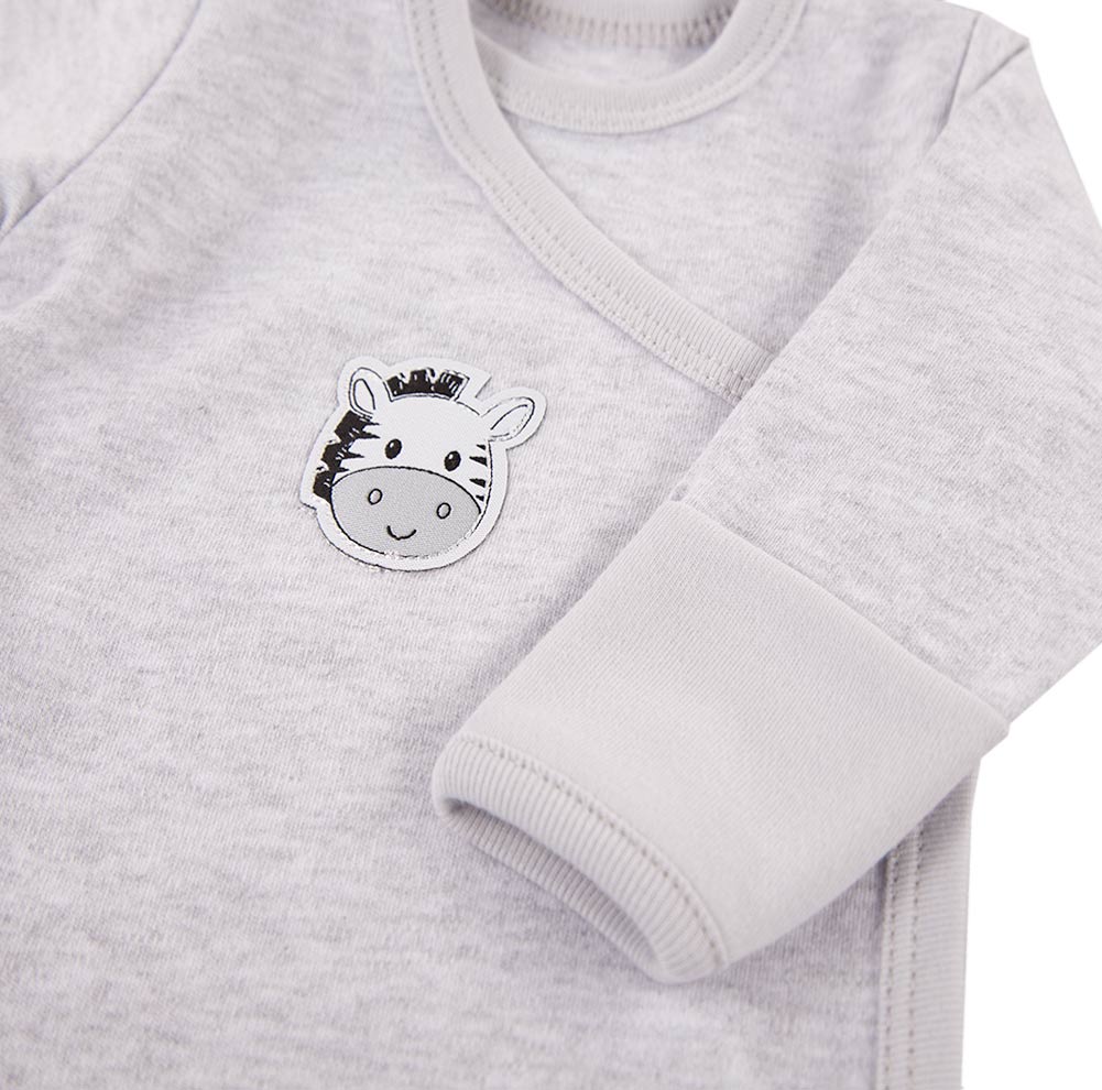 Kojenecké zavinovací body Baby love zebra 50