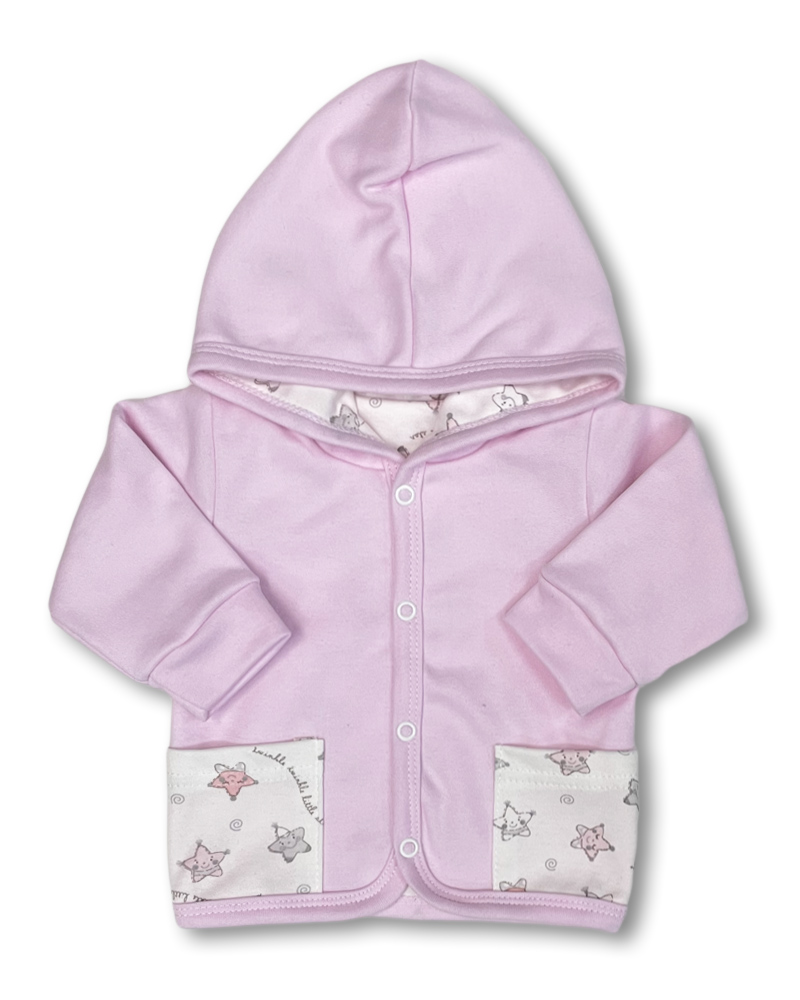 Kojenecká mikinka Malá hvězda růžová 68