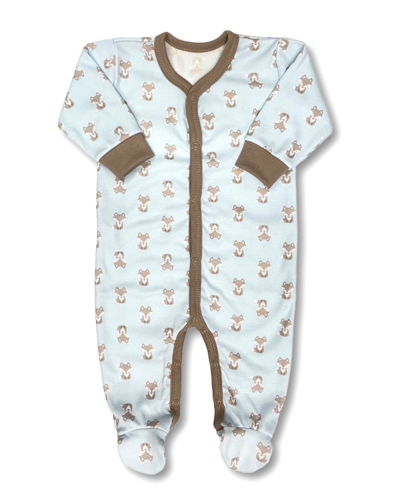 Dětský overal Lišáček modrá 92