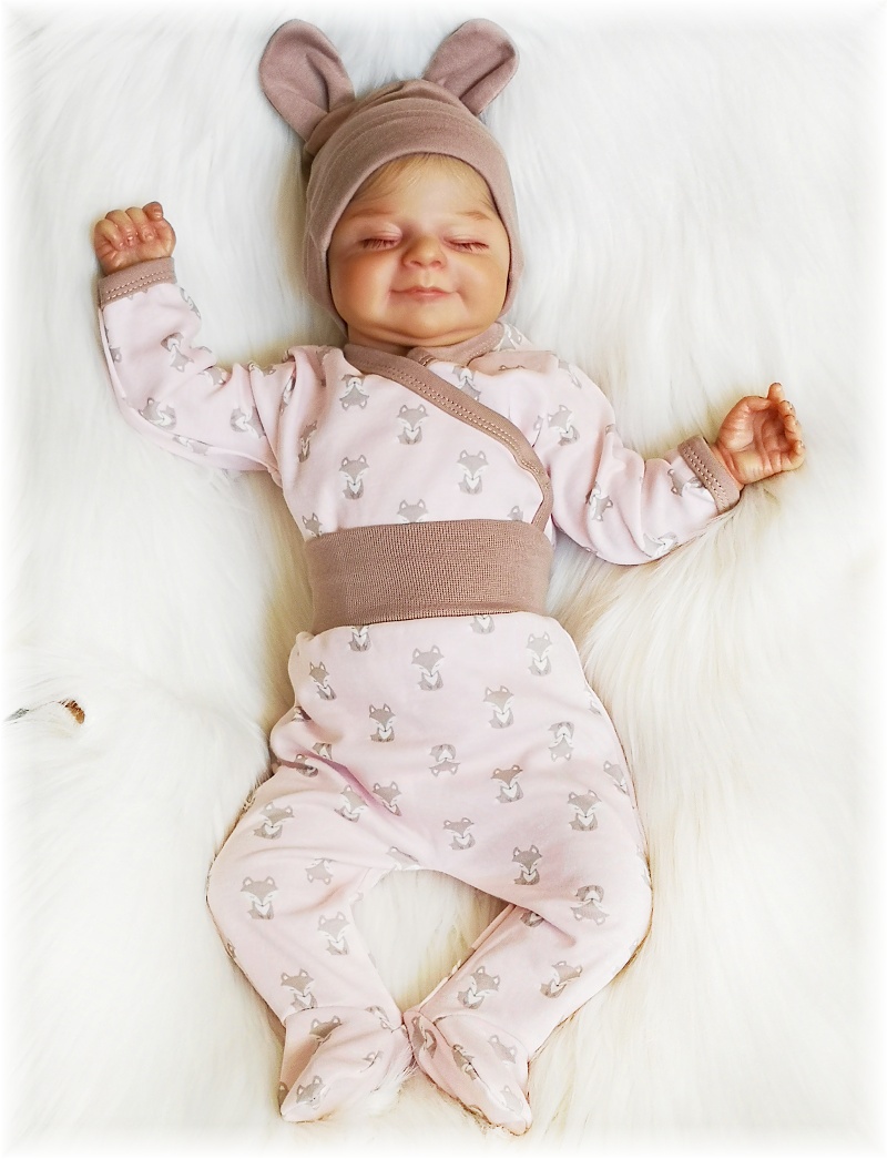 Kojenecké polodupačky Lišáček růžová 62