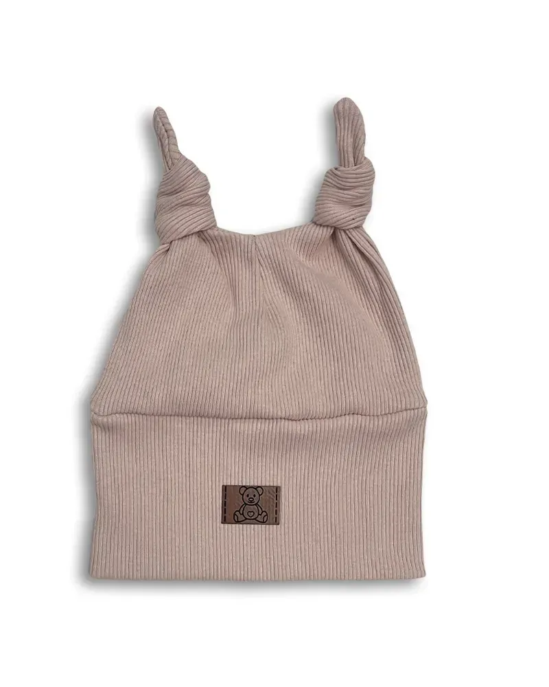 Kojenecká 4D bavlněná souprava Brumlík pudrová 68