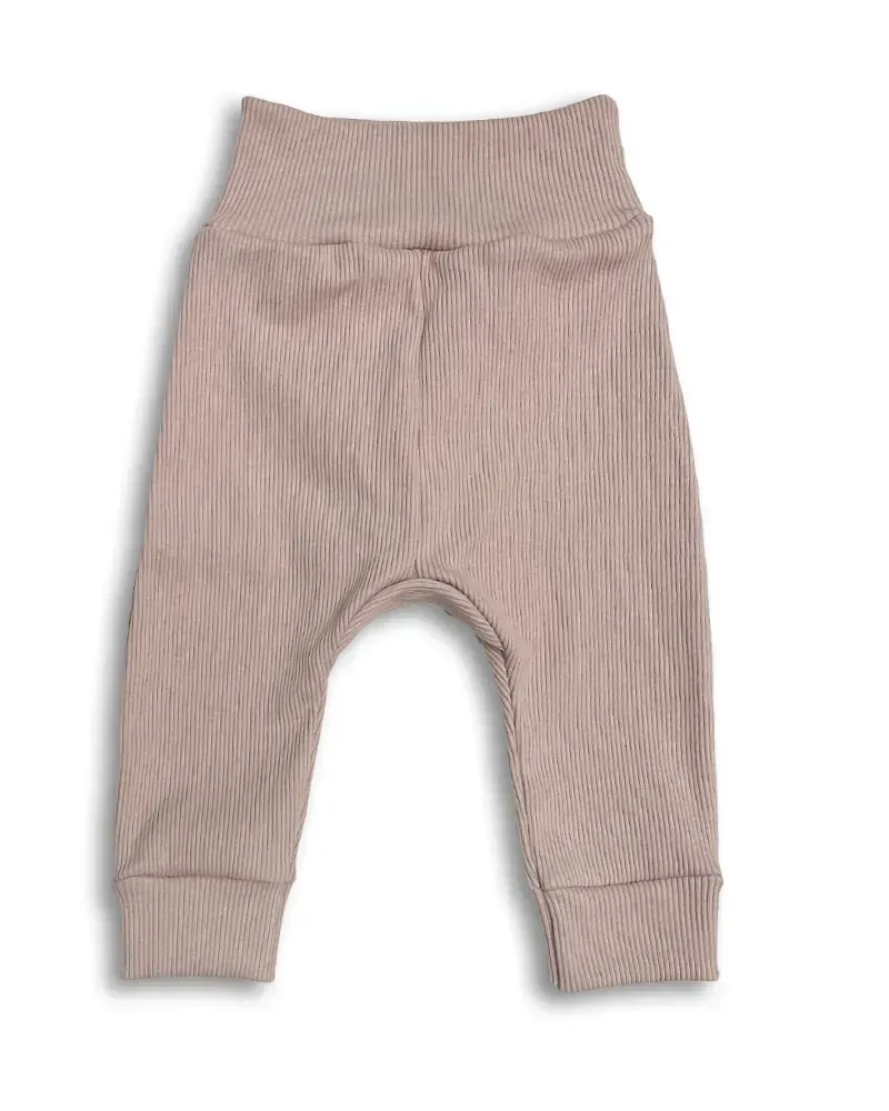 Kojenecká 4D bavlněná souprava Brumlík pudrová 86