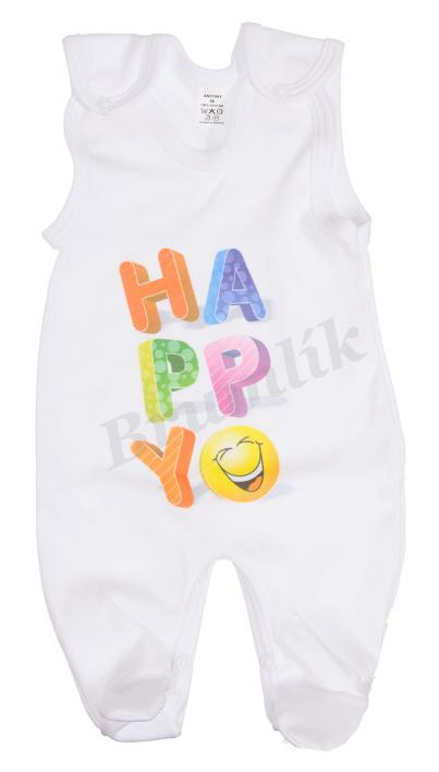 Kojenecké bavlněné body - HAPPY