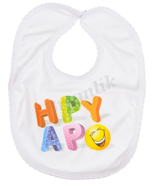 Kojenecké bavlněné body - HAPPY