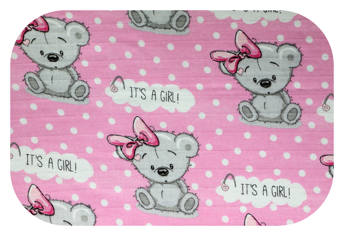 Dětská bavlněná plena - It's a Girl!