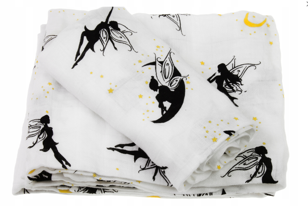 Dětská bambusová osuška 120x120 Víla