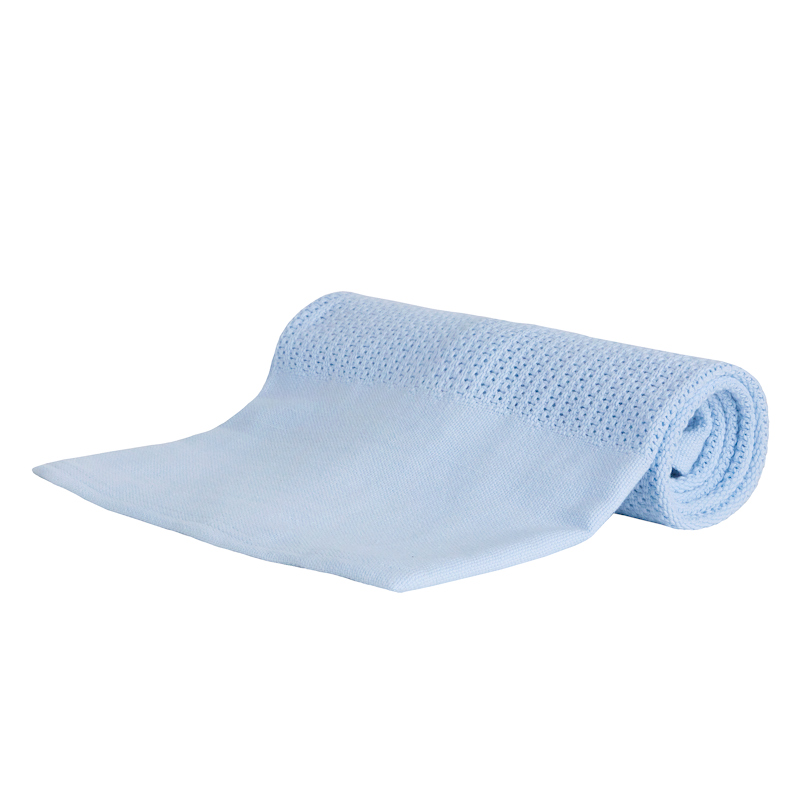 Dětská letní přikrývka 70x110  - modrá