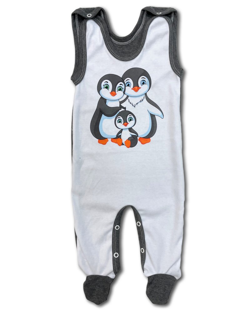 Kojenecká 3D soupravička Tučňáčci 48