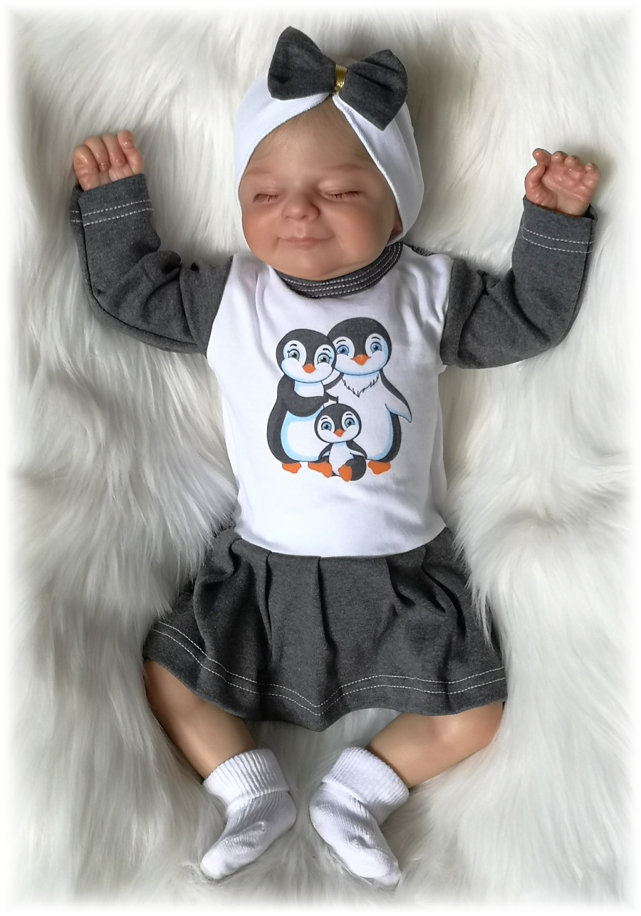 Dívčí čelenka Tučňáčci