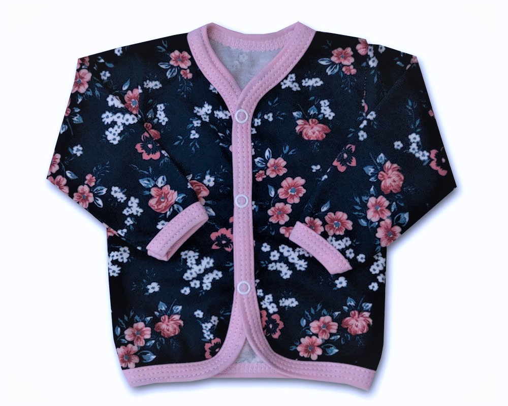 Kojenecký kabátek Rose modrá 56