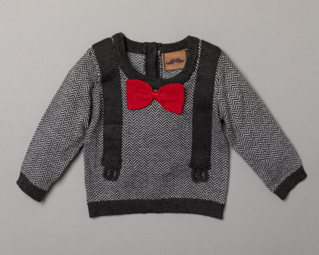 Kojenecká 2D úpletová souprava Elegán