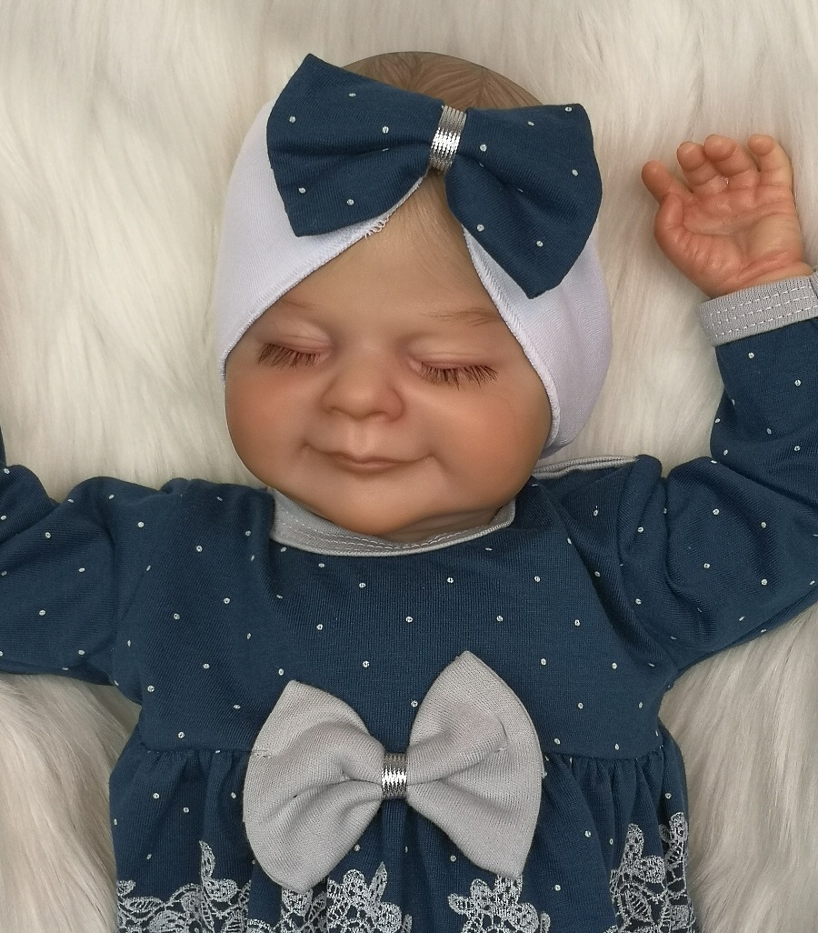 Dívčí čelenka Krajka bílá