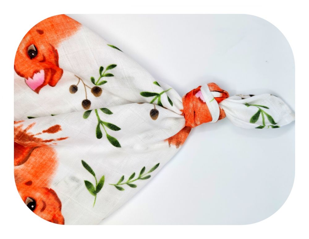 Dětská bambusová plena Veverka