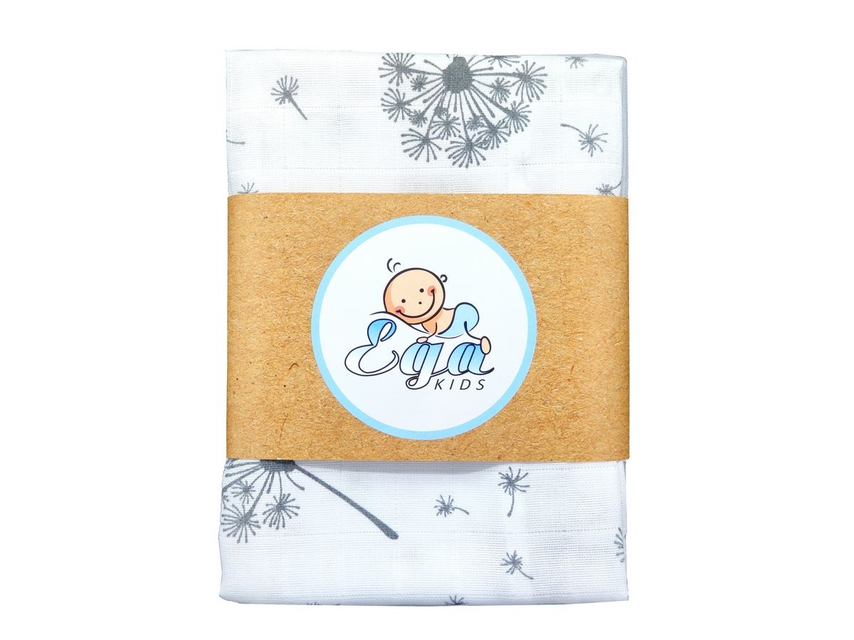 Dětské mušelínové mini plenky Pampeliška