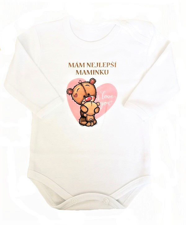 Body s nápisem Mám nejlepší maminku 80