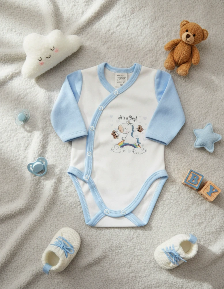 Kojenecké propínací body  It's a Boy 62