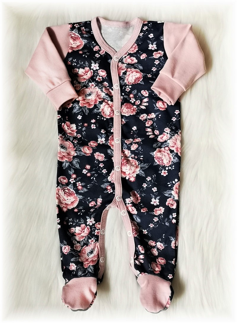 Kojenecký overal Rose navy blue 62