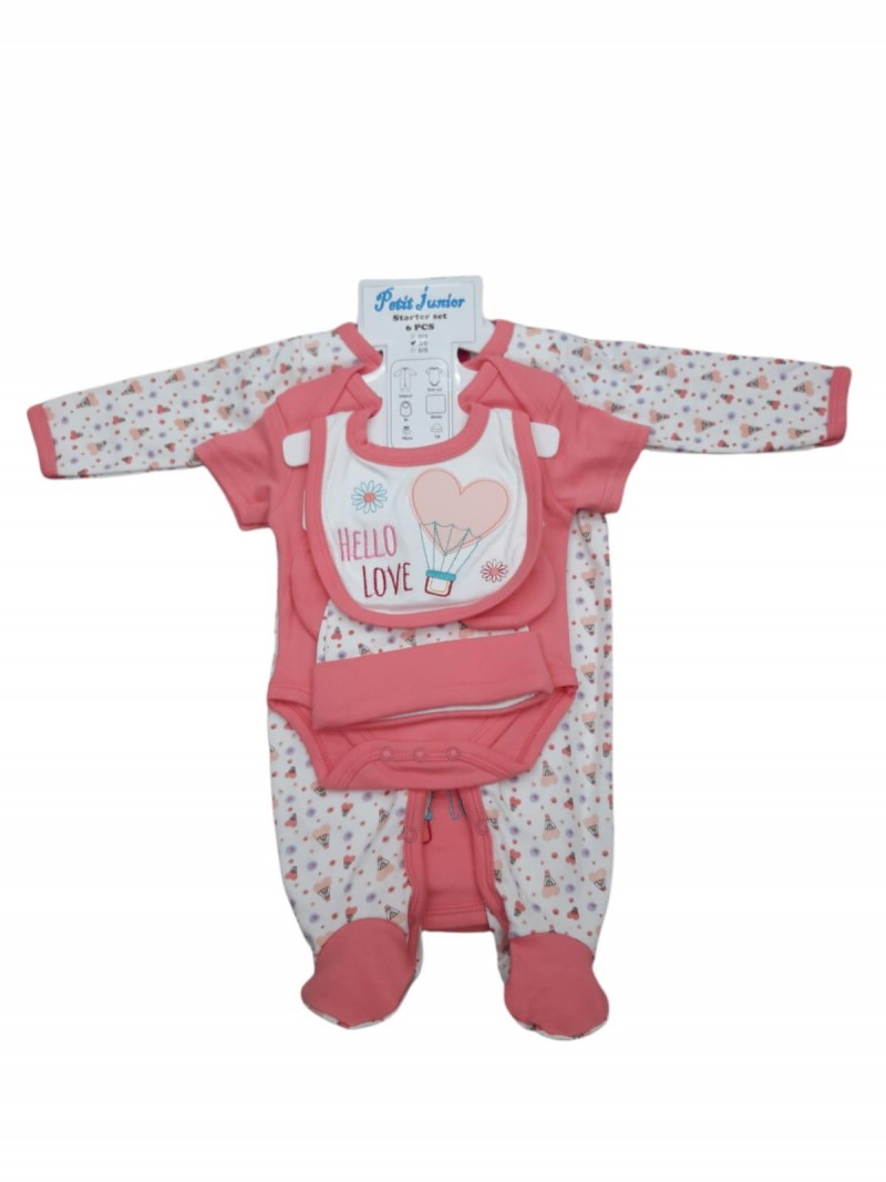 Kojenecká 6D souprava HELLO LOVE