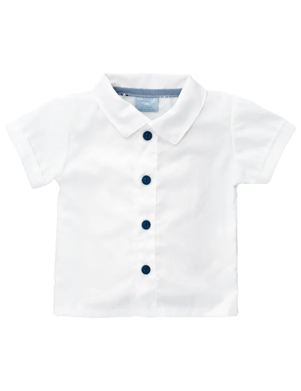 Kojenecká 2D letní souprava kraťasy+košile Lodička