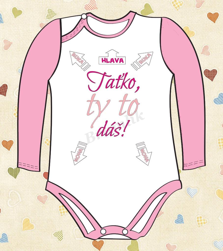 Vtipné body s nápisem “Taťko, ty to dáš!” 68